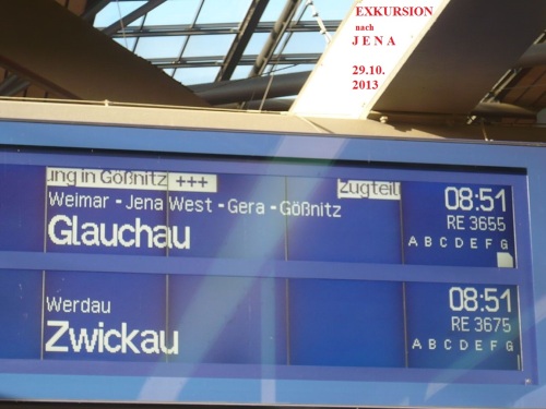 J E N A  -  Impression 00 Anreise