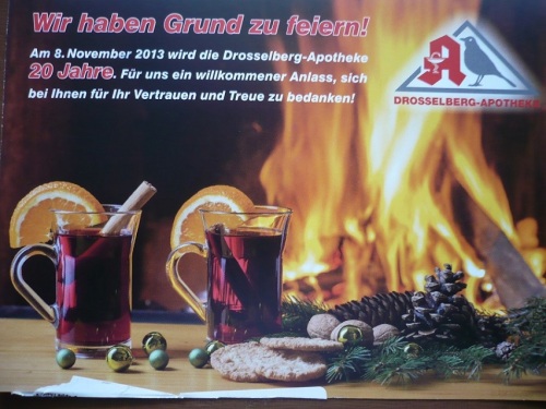 2013 20 Jahre DrosselbergApotheke 2