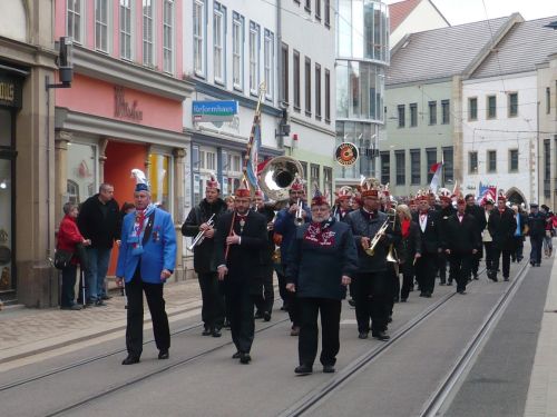 2013 11.11.  Aufmarsch der ERFURTER NARRETEI