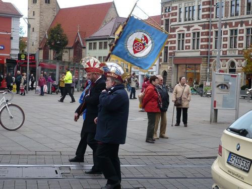 2013 11.11.  Aufmarsch der ERFURTER NARRETEI