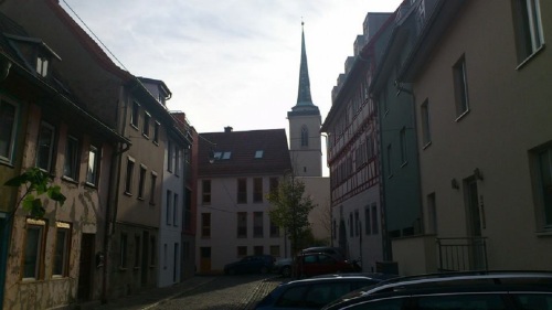Turniergasse mit Allerheiligen-Turm