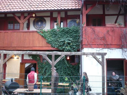 2013 Arnstadt Advent-Impressionen Hinterhof