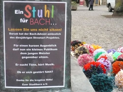 2013 Arnstadt Advent-Impressionen 03_1 Stuhl f Bach