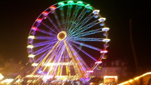 Riesenrad z WeihnachtsMarkt