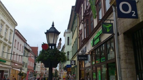 Stadt MÜHLHAUSEN  Steinweg Adventsstimmung