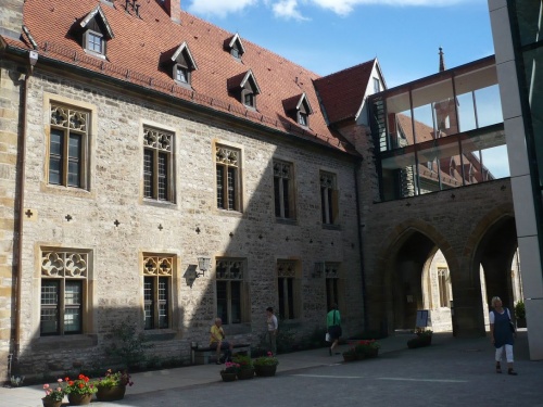Erfurt Augustinerkloster Innenhof 1