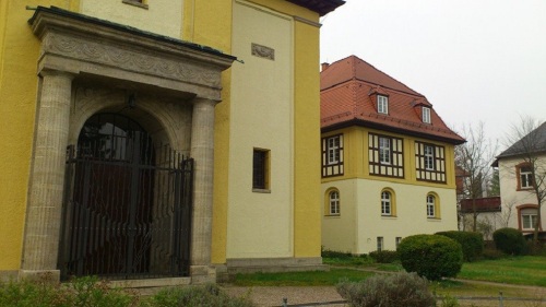 Tettaustraße  Christus-Kirche Teilansicht