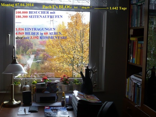 JUBILÄUM PachTs BLOG.de-Jubiläum 07.04.14