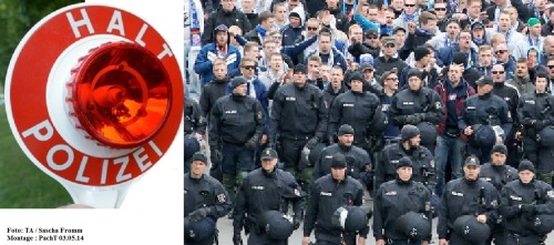 PolizeiEinsatz 2 Fußball EF 03.05.14 Foto S. Fromm