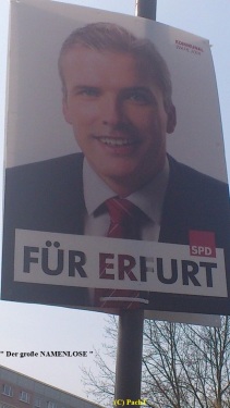 2014 01 Das 1. SPD-Plakat - namenlos - wirft FRAGE auf