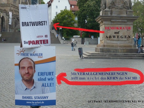KURIOS 99 DEMOKRATIE auf ABWEGEN