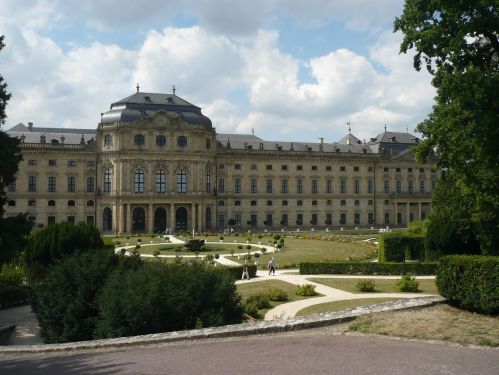 Würzburg 078 - Impressionen - Residenz-Garten