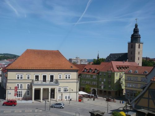 Sondershausen 31 Blick auf den Marktplatz