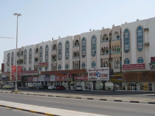 29 Fujairah Straßeneinblick