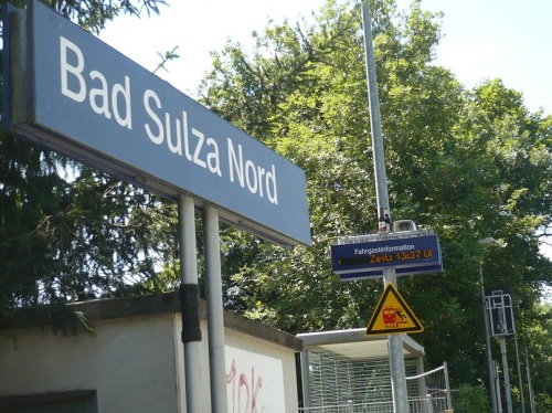 Bad Sulza 31 Kurs auf Bad Sulza