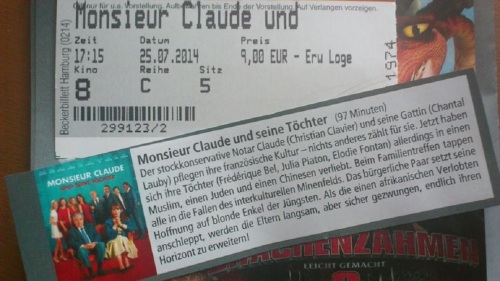 2014 Film Monsieur Claude und seine Töchter