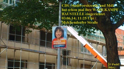 02 LT-Wahlkampf CDU-Stadtvorsitzende EF die NR. !