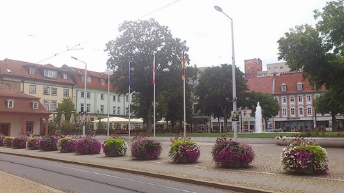 HIRSCHGARTEN Blick zur Neuwerkstraße