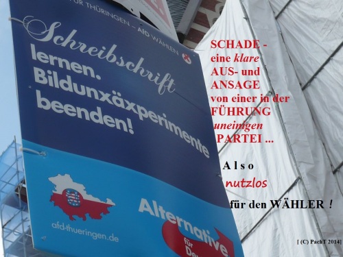 11 LT-Wahlkampf AfD Klare Aussage_fehlender Hintergrund