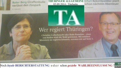 19 LT-Wahlkampf wird hier manipuliert
