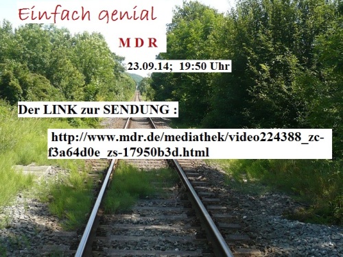 MDR EinfachGenial 23.09.14 H.Popp 1