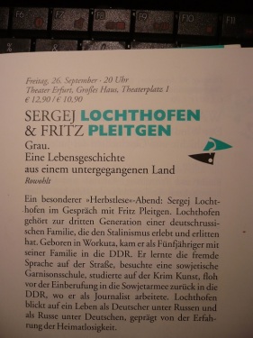 2014 EF Herbstlese_ Lochthofen u. Pleitgen 2 Inhalt