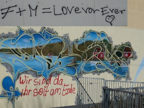 Graffiti und mangelnde Bildung