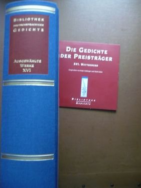 Bibliothek dtschspr. Gedichte 2013_Band XVI_Buchrücken