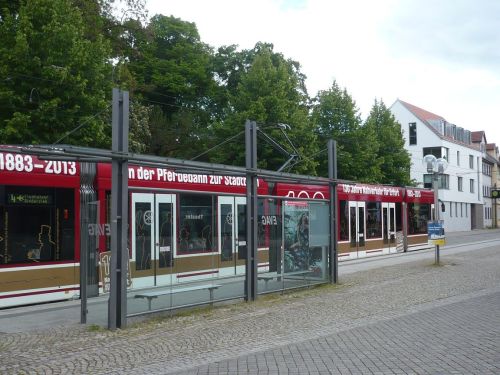 Theaterplatz Stadtbahn-Stopp