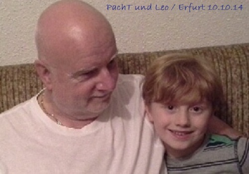 Besuch im Oktober 2014 02 Nach Ankunft PachT und Leo