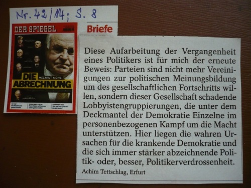 PachT im DER SPIEGEL 42_14, S. 8