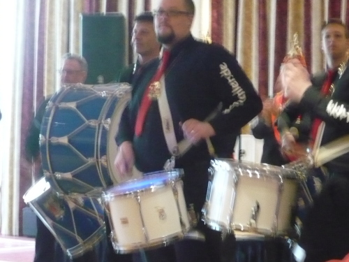 2015.01.18 PrinzenFrühstück 12 Die Trommler vom KKH