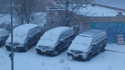 Observierung _ schneeverdeckt