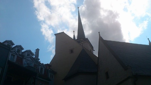 Allerheiligenkirche von Kirchgasse her