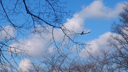 egaPark ... Überflug vor der Landung in Erfurt