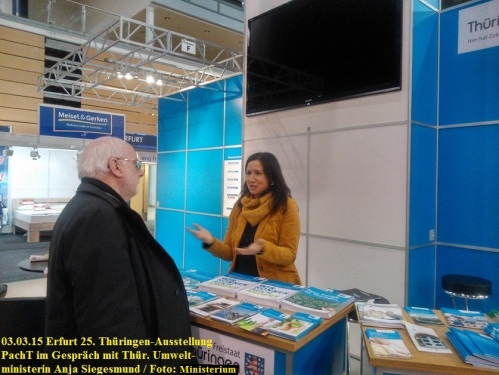 PachT 2015.03.03 im Gespräch mit Thür. Umweltministerin