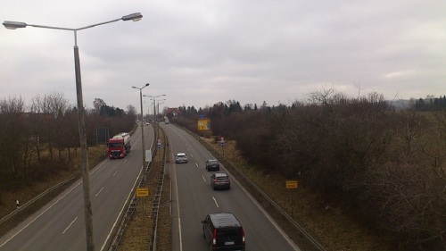 Nördliche Zufahrt in die Stadt