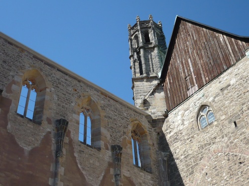 ERFURT - Ruine der Barfüßerkirche