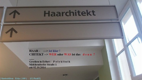 KURIOS 109 chitekt_wer oder was ist das denn