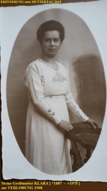 1887 - 1975 Erinnerung an meine Oma Muttertag 2015