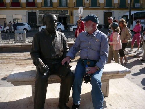 PachT mit Picasso in Malage 2009