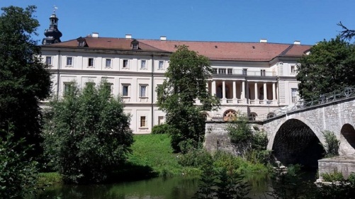 Weimar Stadtschloß mit Turm u. Brücke