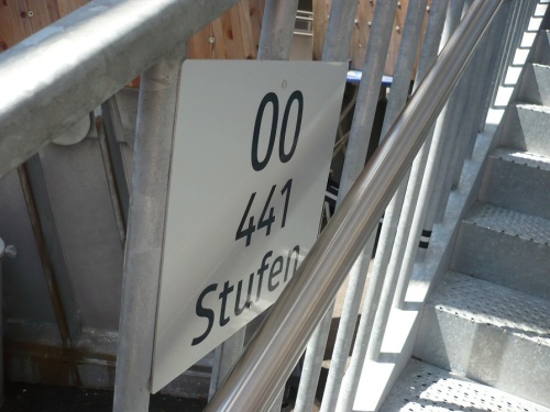 077 PYRAMIDENKOGEL - WEG nach oben