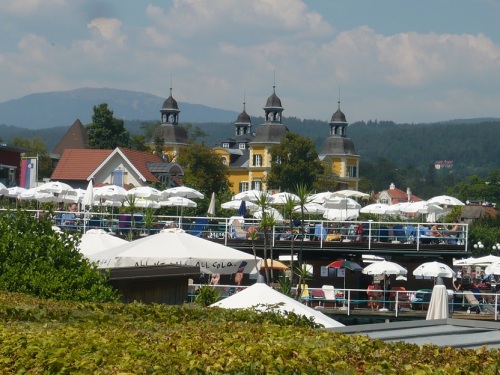 105 VELDEN Promenade zum Kap Wörth Ausblick