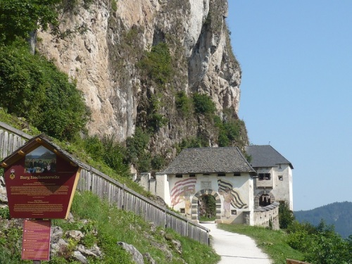 117 Burg HOCHOSTERWITZ Aufstieg