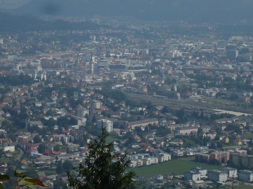 183 HOCHALPENSTRAßE Villach Blick auf Villach