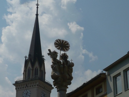 193 VILLACH Stadtbild 6 Stadthauptpfarrkirche