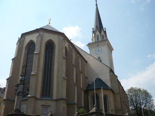 194 VILLACH Stadtbild 7 Stadthauptpfarrkirche