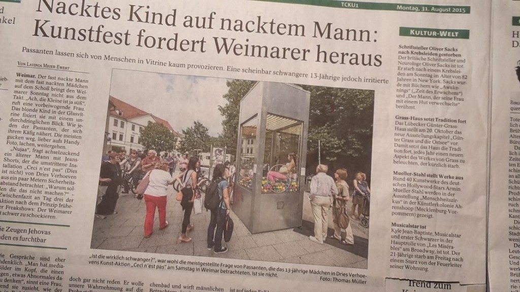2015.09.04. Weimar 01 Kunstfest PresseMeldung 2