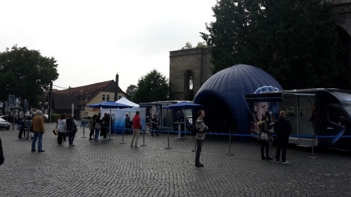 2015.09.11 D S D S - Casting in Erfurt 2 Verhaltene STIMMUNG